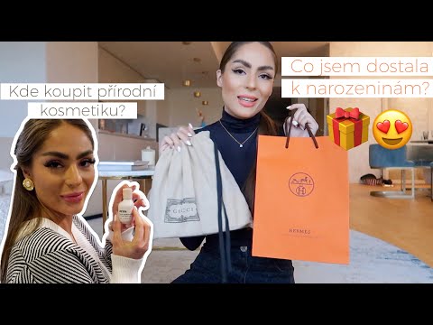 Co jsem dostala k narozeninám, kde koupit přírodní kosmetiku? | Týnuš Třešničková