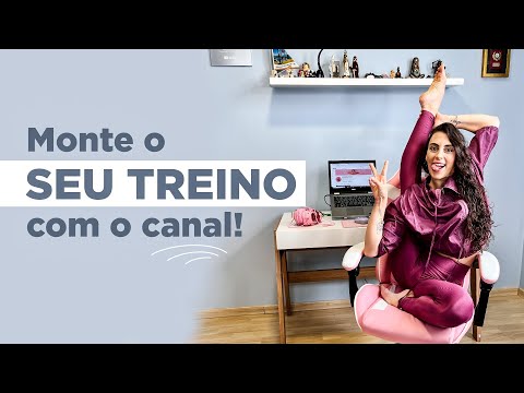 Como usar o Canal para planejar o seu Treino