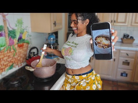 Cook with me! : " French onion soup " | Cooking fail TBH.
