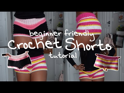 Crochet Shorts Tutorial (beginner friendly)
