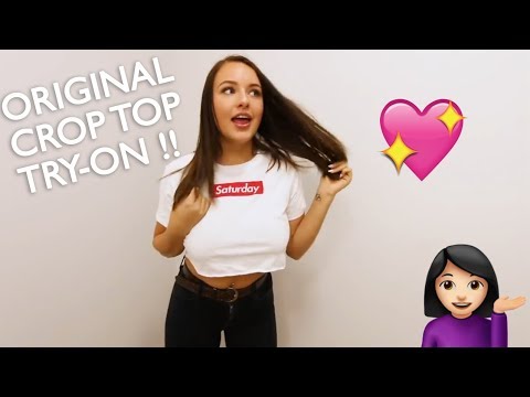 CROP TOP TRY ON HAUL!!!! THROWBACK THURSDAY