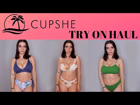 Cupshe Bikini Try on Haul!!!
