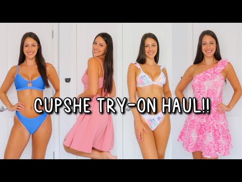 CupShe Swimwear and Dress Try On Haul | Pool and Beach Vibes Summer 2022