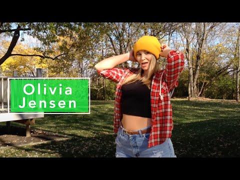 Curve Model Olivia Jensen DIY Distress Jeans – Footage from The Vault