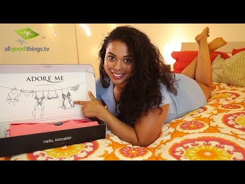 Curvy model Tabria Majors Adore Me Try-On Haul Review