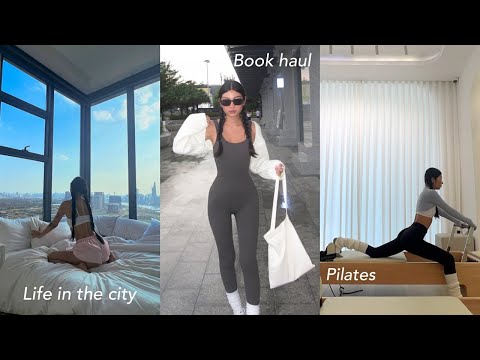 DAYS IN MY LIFE: pilates, what's in my bag + book haul