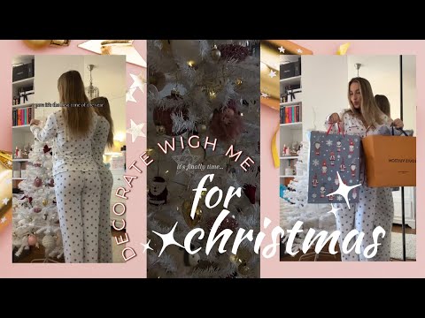 decorate with me for christmas 🎄🎁