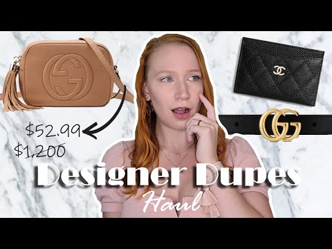DESIGNER DUPES HAUL * Quality dupes for a fraction of the price *