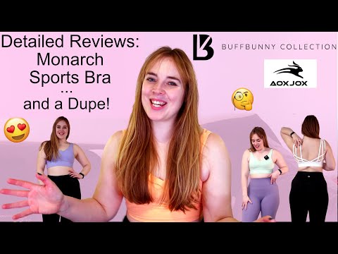 Detailed Reviews | Buffbunny Monarch Sports Bra | All You Need To Know Ft. The Aoxjox Dupe