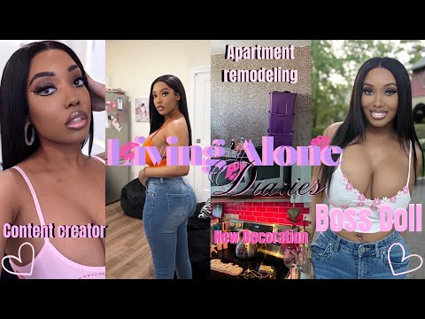 Diaries: 4K try on haul + living alone in nj + daily routine | Misswandaxo ♡