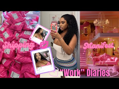 Diaries: 4k Try on haul top and bottoms | Small buisness packing orders | Misswandaxo ♡
