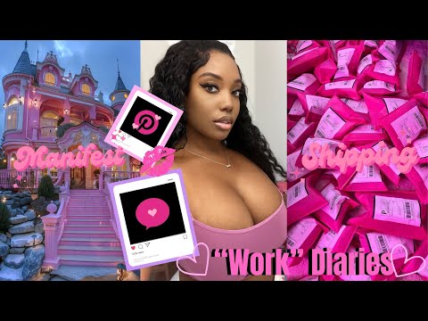 Diaries: 4k Try on haul top and bottoms | Small buisness packing orders | Misswandaxo ♡