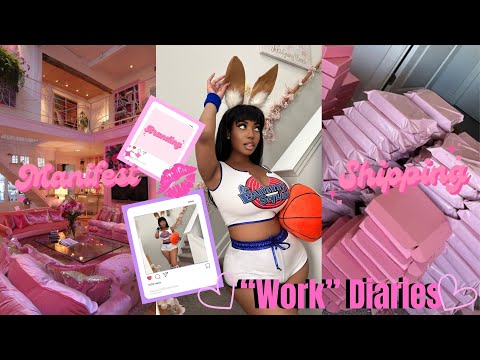 Diaries: Best Halloween try on haul|Weekly working small business vlog boss babe|Misswandaxo ♡