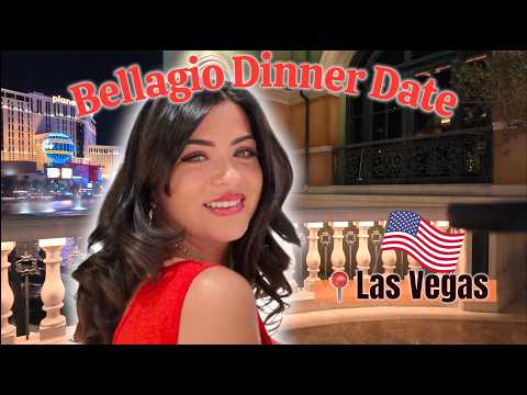 Dinner at Bellagio restaurant, Las Vegas. in CDR Pantyhose.