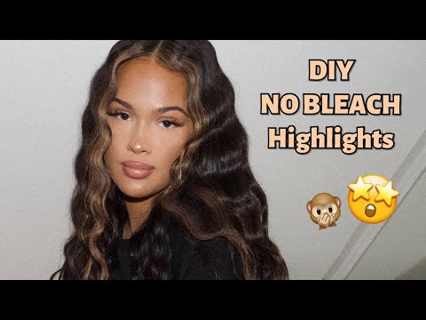 DIY NO BLEACH highlights – eemmahallberg