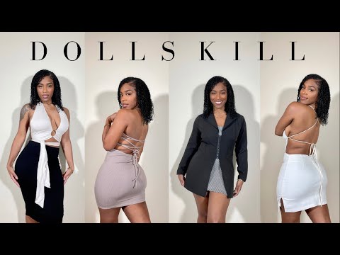 DOLLS KILL TRY ON HAUL | LOOKBOOK | MEKA LA’RAE