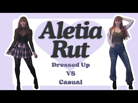 DRESSED UP VS CASUAL Outfits | try on haul  | New hair | Aletia Rut | Alternative fashion