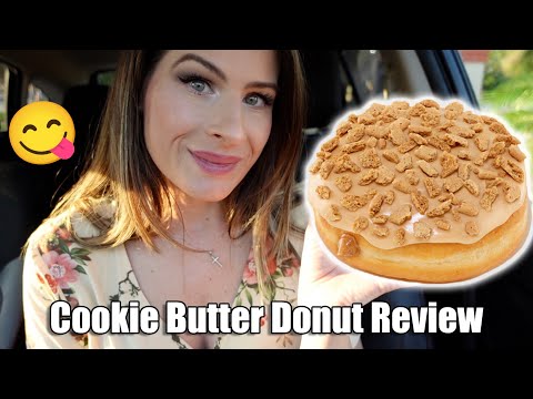 Dunkin's new Cookie Butter Donut is amazing!