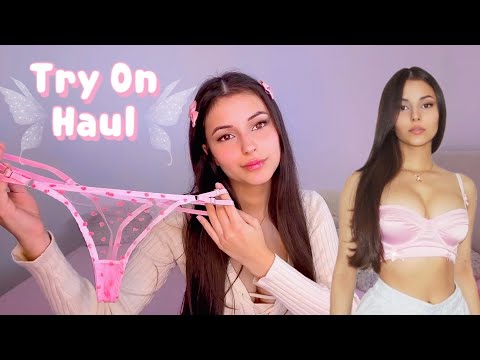 ༺ Lounge Underwear Try On Haul ༻　+ FAIL　𐐪Holly Cerise𐑂