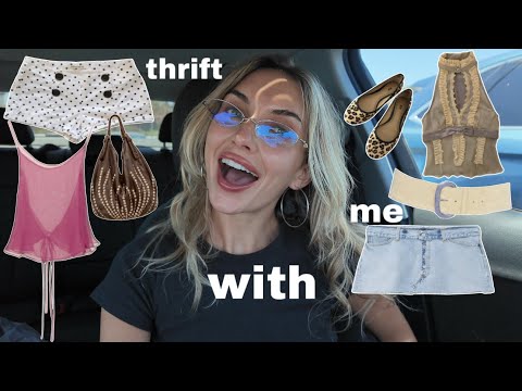 ⋆THRIFT WITH ME⋆ (00s, 90s, building my capsule wardrobe, pinterest inspired + more!!)