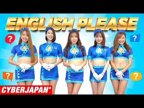 【英語限定連想ゲーム】CAコスプレ衣装で英語とジェスチャーのみで伝達！