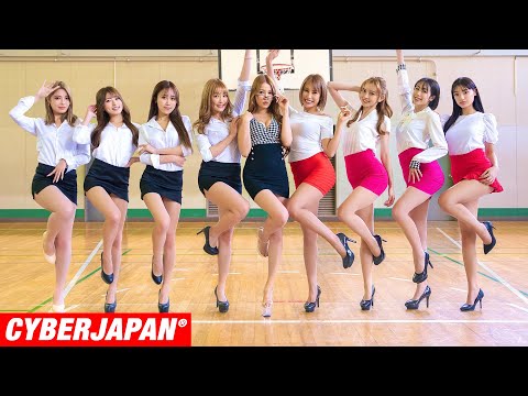 【OL社内運動会】ミニスカートとヒールで走って！着替えて！風船早割り！〜前編〜【CYBERJAPAN】