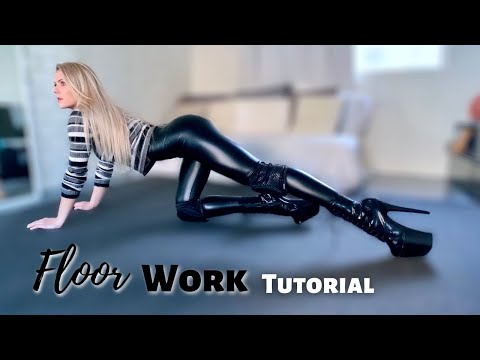 Easy To Follow Step-by-Step FLOOR WORK DANCE TUTORIAL – Dancing in High Heels 👠