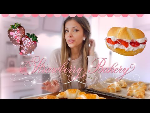 ＊*•̩̩͙✩•̩̩͙*˚　chocolate strawberries & creamy croissants　˚*•̩̩͙✩•̩̩͙*˚＊　　Holly Cerise