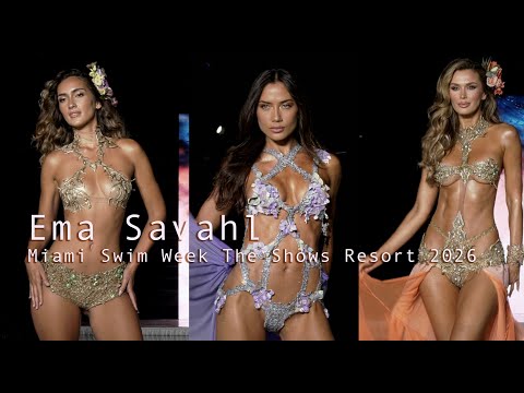 Ema Savahl Miami Swim Week The Shows Resort 2026 4K