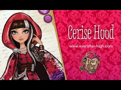 Ever after high Cerise Hood inspired makeup look