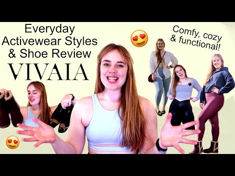 Everyday Lifestyle Outfits From My Activewear Closet & VIVAIA Shoe Try On And Review