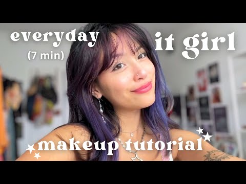 EVERYDAY MAKEUP TUTORIAL!! Beginner friendly, simple *it girl* look!