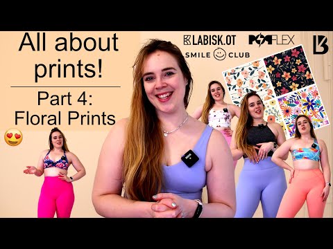 Everything About Patterns | Floral Print Edition | How To Style For The Gym! | Outfit Ideas