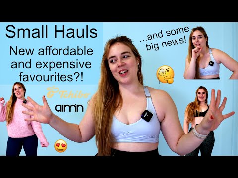 Expensive Vs Affordable Activewear/Athleisurewear | Small Hauls Ft. Aim'n & Tchibo