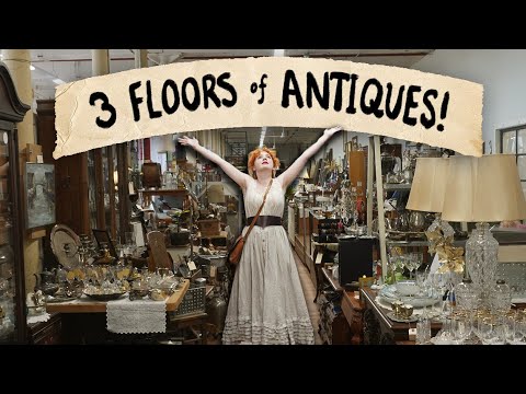 Exploring a 40,000 sq ft Antique Mall!