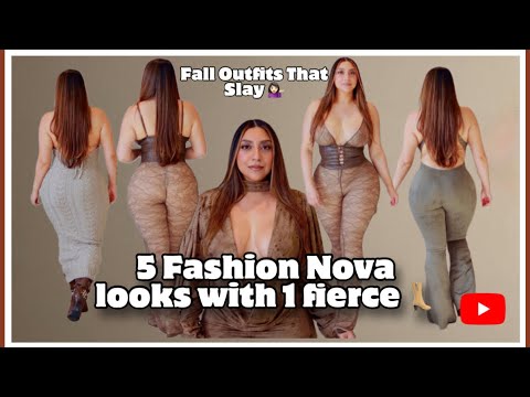 💥 I Styled 5 Fashion Nova Looks with 1 Fierce Boot 👢 | Mocha Try-On Haul 🔥