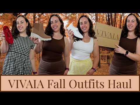 Fall 2025 VIVAIA Haul | Fall Outfits + The Cutest New Boots, Snerkerinas, and Hybrid Sneakers