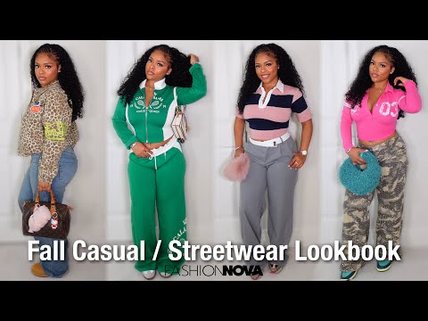 Fall Streetwear / Casual Lookbook 🎀🍂 ( Fair, Festival, College) ft. Fashion Nova
