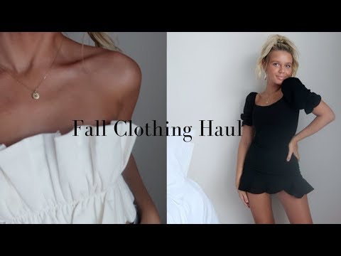 FALL TRY ON CLOTHING HAUL | Princess Polly