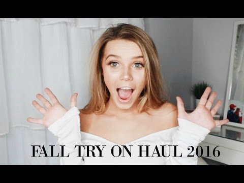 FALL TRY ON HAUL 2016 | Princess Polly, Brandy Melville and Urban Outfitters!