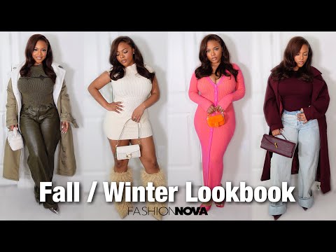 FALL/ WINTER GOING OUT LOOKBOOK 🌙 (Grown & Sophisticated ) ft. Fashion Nova