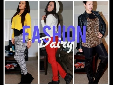 Fashion Diary: Cheetah, Zig Zag and Winter Snow
