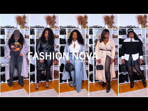 Fashion Nova Fall Try On Haul | Plus Size Fall Fashion & Outfit Inspo!