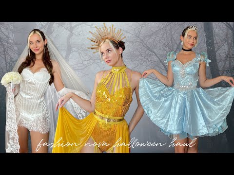 Fashion Nova Halloween Costumes *try on* haul 2022