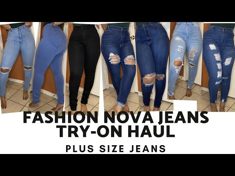 Fashion Nova Jeans Haul | Plus Size Jeans | Size 15/16 #WithMe