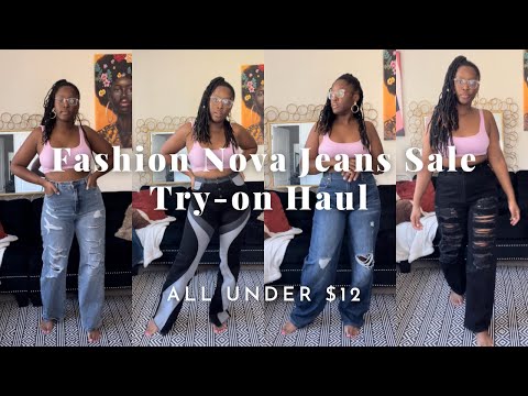 Fashion Nova Jeans Sale | Affordable Try-on Haul | Everything Under $12 !!!!