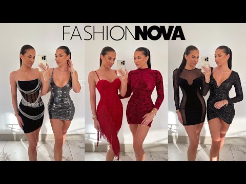 FASHION NOVA PARTY DRESSES TRY ON HAUL