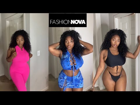 Fashion Nova |Shein Summer Haul 2024 |Curvy try on Haul | Bikini | Matching Sets