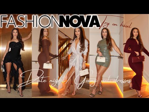 FASHION NOVA TRY ON HAUL (DATE NIGHT/ GOING OUT DRESSES) Beyoncé Brown