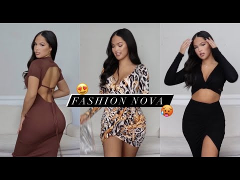 FASHION NOVA try on haul (Matching sets & Dresses) – eemmahallberg
